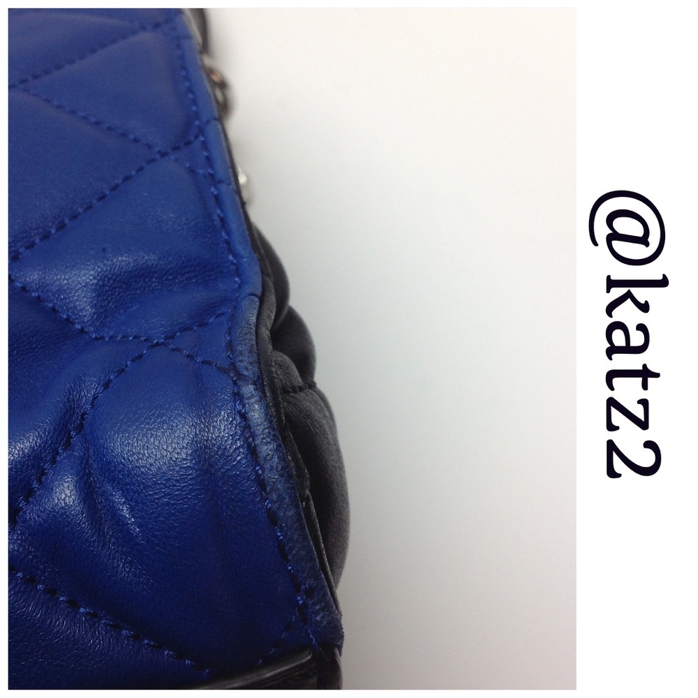 Michael Kors Quilted Leather Two-Toned Purse - Picture 6 of 6